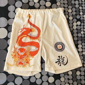 Shein White Athletic Shorts